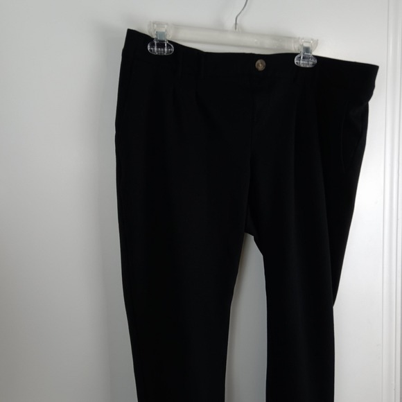 Isabel by Ingrid & Isabel Pants Womens Medium Black Stretch Trousers Workwear - Picture 3 of 13